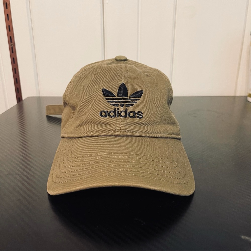Adidas Originals Olive Green Strapback Hat